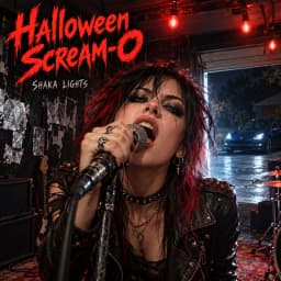 Halloween Scream-O Album cover illustration