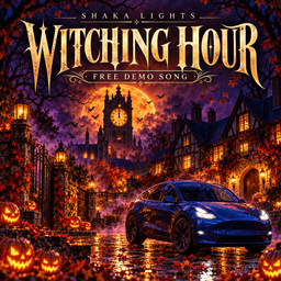 Witching Hour – Free Light Show cover illustration