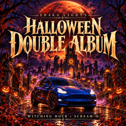 Halloween Double Album – Witching Hour + Scream-O cover illustration